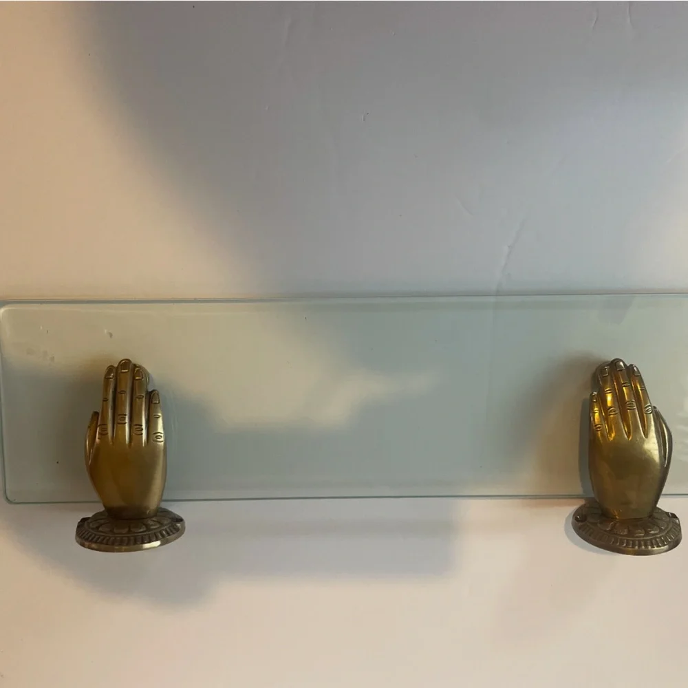 Anthropologie 24” Nellie Glass Shelf